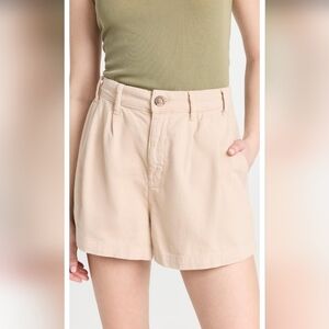 Free People Chino Shorts Almond Milk NWT